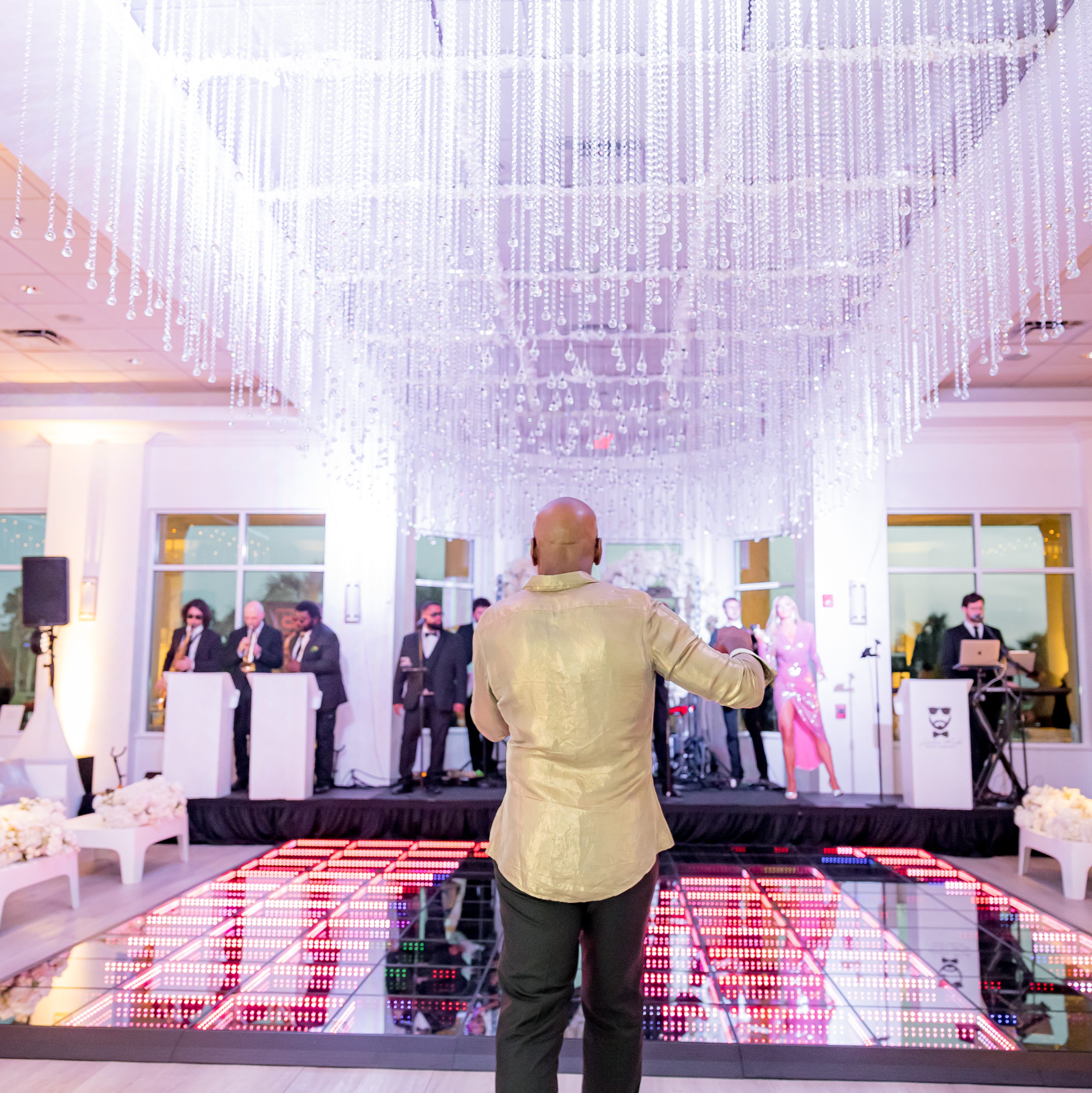 Palm Beach, West Palm Beach event venue with elegant ballrooms, dancefloor and luxury decor