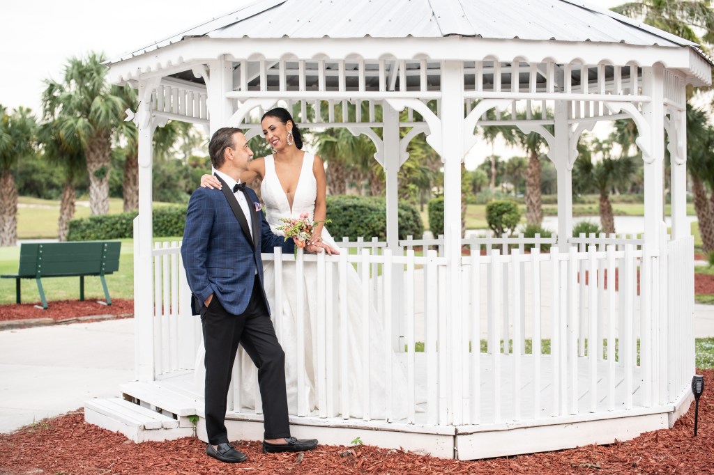Biani and Frank Palm Beach Wedding venue ceremony and reception