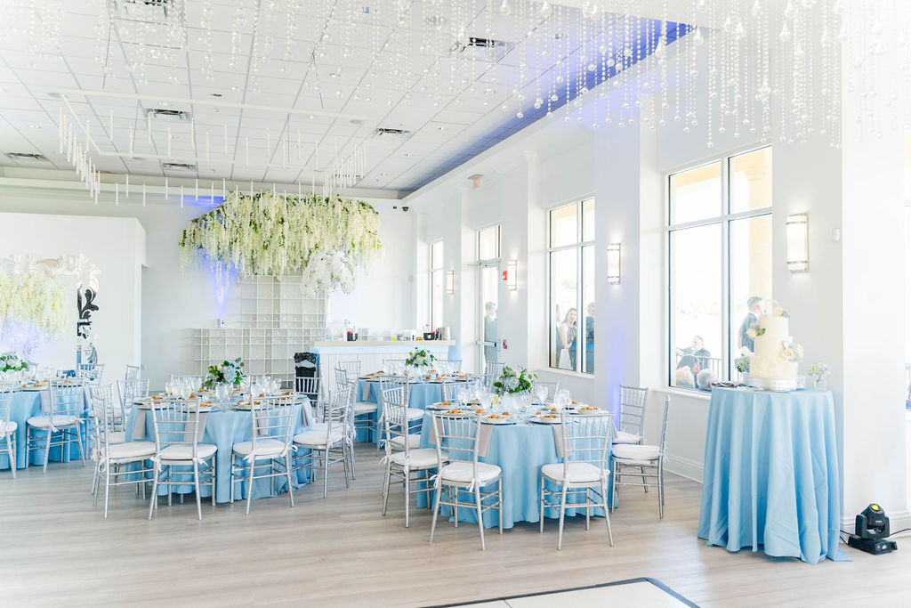 Palm Beach Florida wedding reception