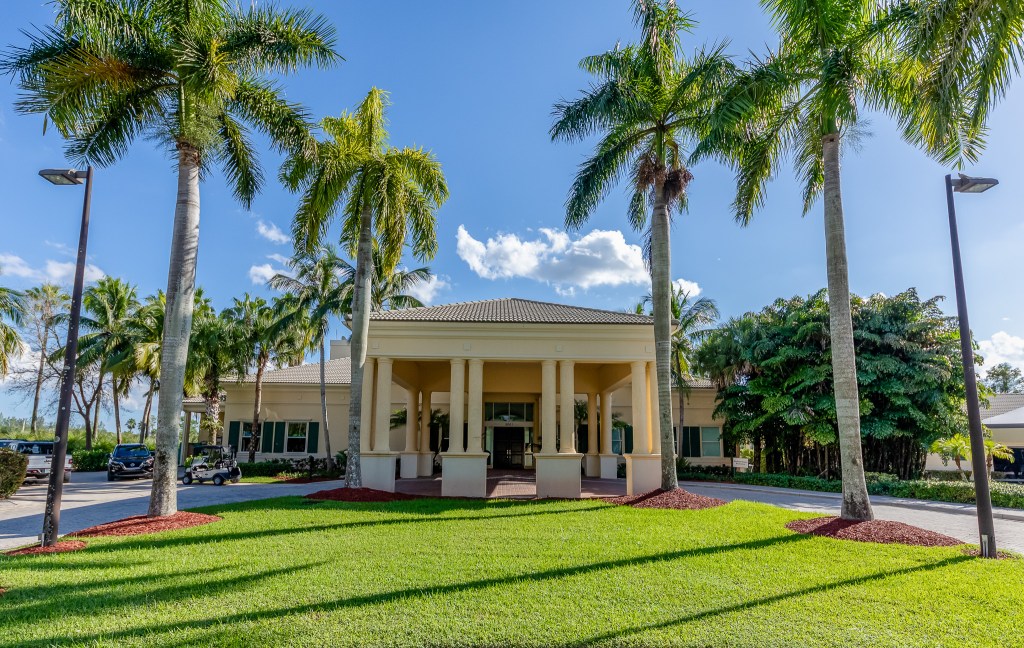 Planning an engagement party in Palm Beach Florida, beautiful event venue with palm trees and luxury design features.